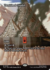 Tarnished Citadel (Borderless) (TLE-059) - Avatar: The Last Airbender: Eternal-Legal Foil