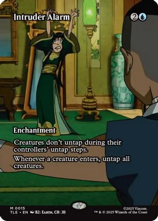 Intruder Alarm (Borderless) (TLE-015) - Avatar: The Last Airbender: Eternal-Legal