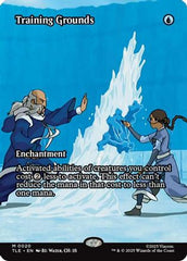 Training Grounds (Borderless) (TLE-020) - Avatar: The Last Airbender: Eternal-Legal Foil