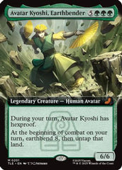 Avatar Kyoshi, Earthbender (Extended Art) (TLE-201) - Avatar: The Last Airbender: Eternal-Legal Foil