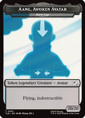 Aang, Awoken Avatar - Marit Lage // Treasure Double-Sided Token (TLE-1 // 22) - Avatar: The Last Airbender: Eternal-Legal