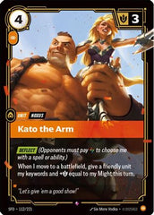 Kato the Arm (112/221) - Spiritforged Foil