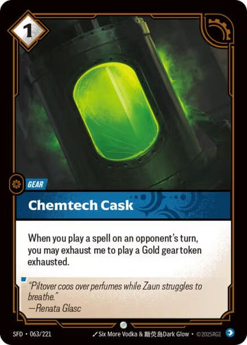 Chemtech Cask