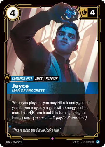 Jayce - Man of Progress