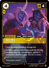 Soraka - Wanderer (173/221) - Spiritforged Foil
