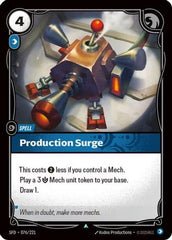 Production Surge (076/221) - Spiritforged Foil