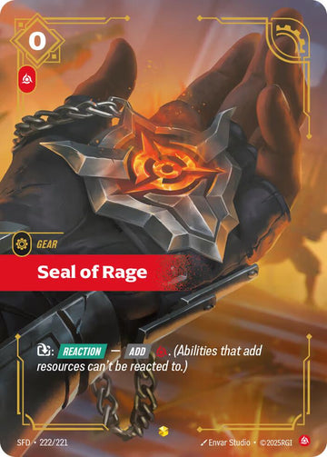 Seal of Rage (Overnumbered)