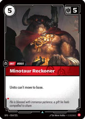 Minotaur Reckoner (014/221) - Spiritforged Foil