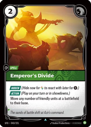 Emperor's Divide (043/221) - Spiritforged Foil
