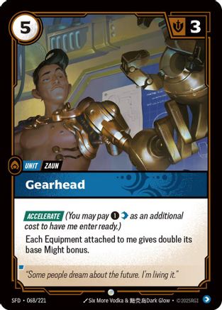 Gearhead (068/221) - Spiritforged
