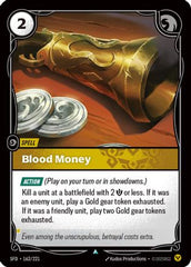 Blood Money (162/221) - Spiritforged Foil
