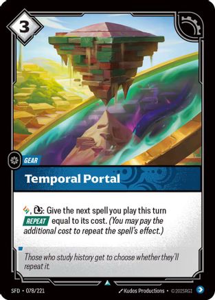Temporal Portal (078/221) - Spiritforged Foil