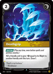 Deathgrip (163/221) - Spiritforged Foil