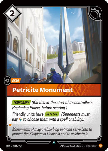 Petricite Monument