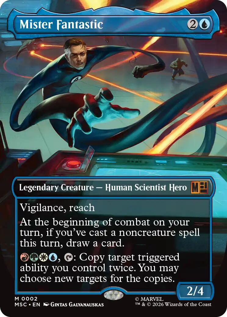 Mister Fantastic (Borderless)