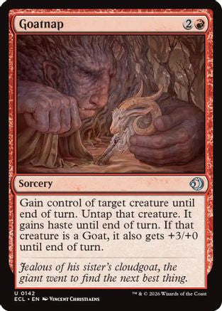Goatnap (ECL-142) - Lorwyn Eclipsed Foil