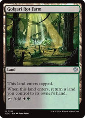 Golgari Rot Farm (ECC-151) - Commander: Lorwyn Eclipsed