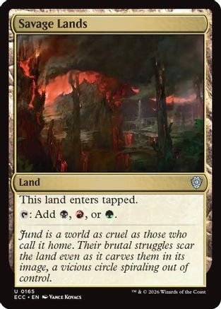 Savage Lands (ECC-165) - Commander: Lorwyn Eclipsed