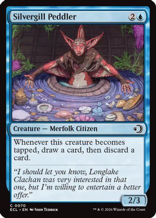 Silvergill Peddler (ECL-070) - Lorwyn Eclipsed