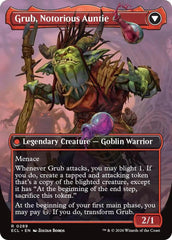 Grub, Storied Matriarch (Borderless) (Back)