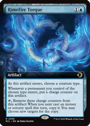 Rimefire Torque (Extended Art) (ECL-358) - Lorwyn Eclipsed