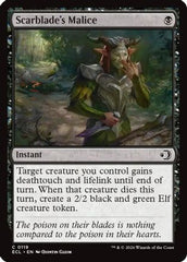 Scarblade's Malice (ECL-119) - Lorwyn Eclipsed
