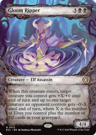 Gloom Ripper (Showcase) (ECL-312) - Lorwyn Eclipsed