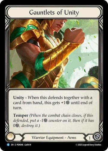 Gauntlets of Unity