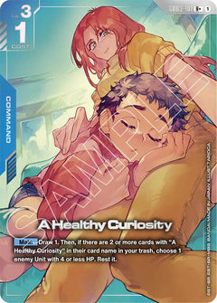 A Healthy Curiosity (R+)