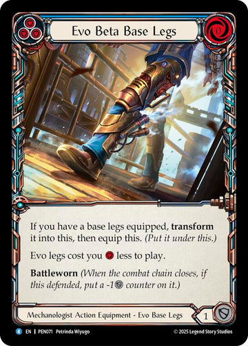 Evo Beta Base Legs (Blue)