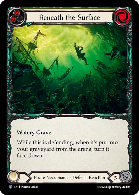 Beneath The Surface (Yellow)
