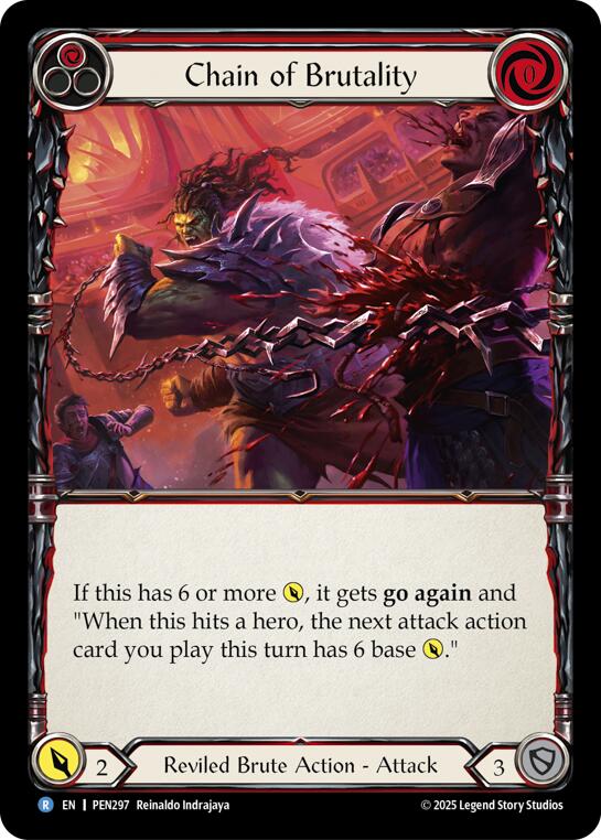 Chain of Brutality (Red)