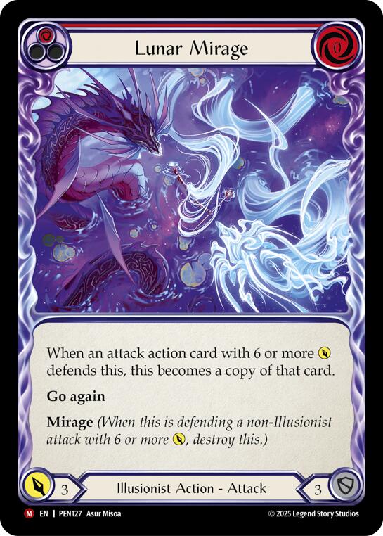 Lunar Mirage (Red)