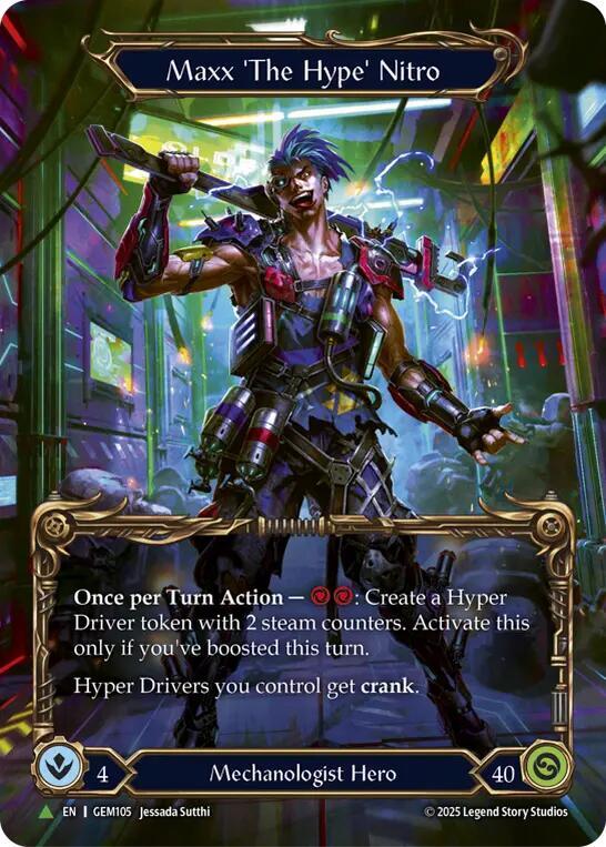 Maxx 'The Hype' Nitro (Back)