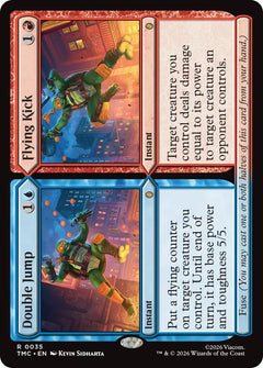 Double Jump // Flying Kick