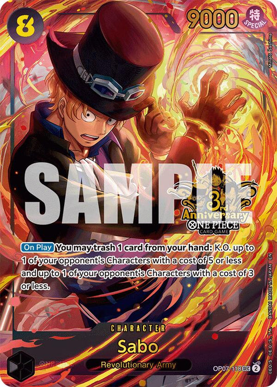 Sabo (Japanese Version 3rd Anniversary Set)