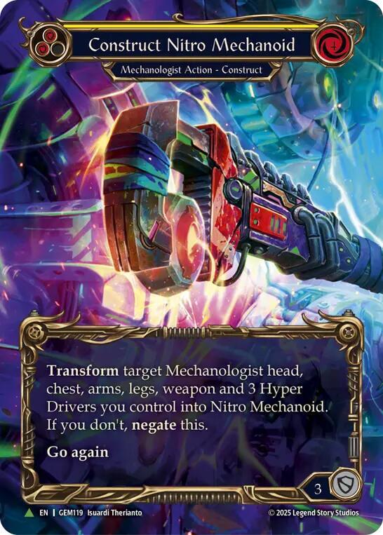 Construct Nitro Mechanoid (Back)
