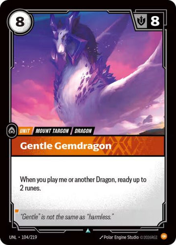 Gentle Gemdragon