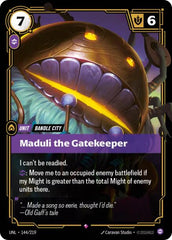 Maduli the Gatekeeper