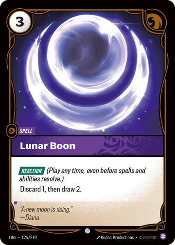 Lunar Boon