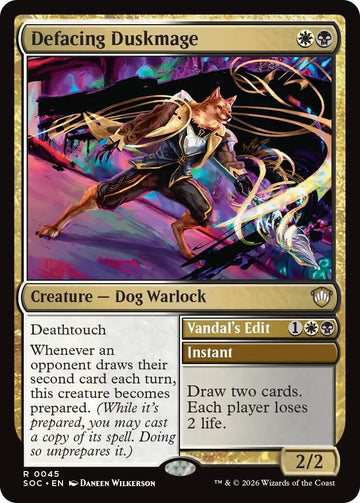 Defacing Duskmage