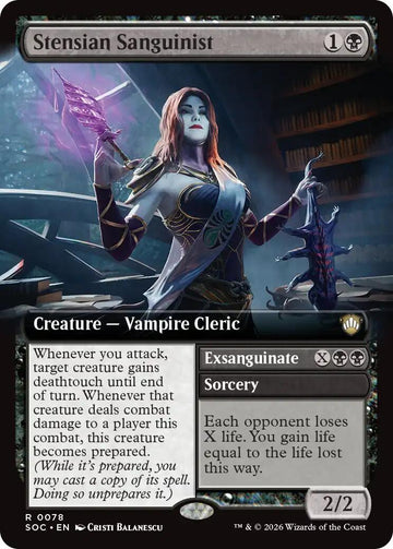 Stensian Sanguinist (Extended Art)