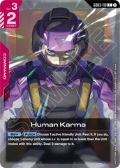 Human Karma (Store Tournament Participant Pack 04)