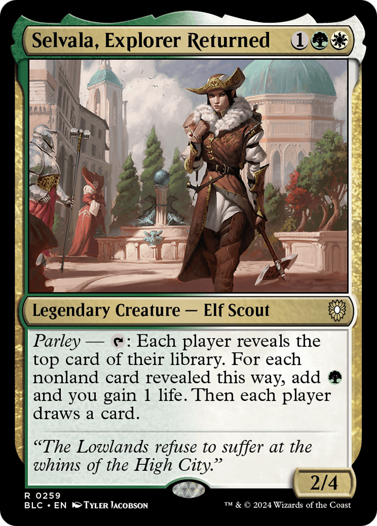 Selvala, Explorer Returned (BLC-259) - Bloomburrow Commander