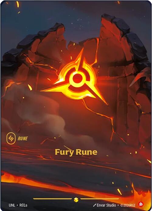 Fury Rune (R01a) (UNL - R01a) - Unleashed - Showcase - Foil