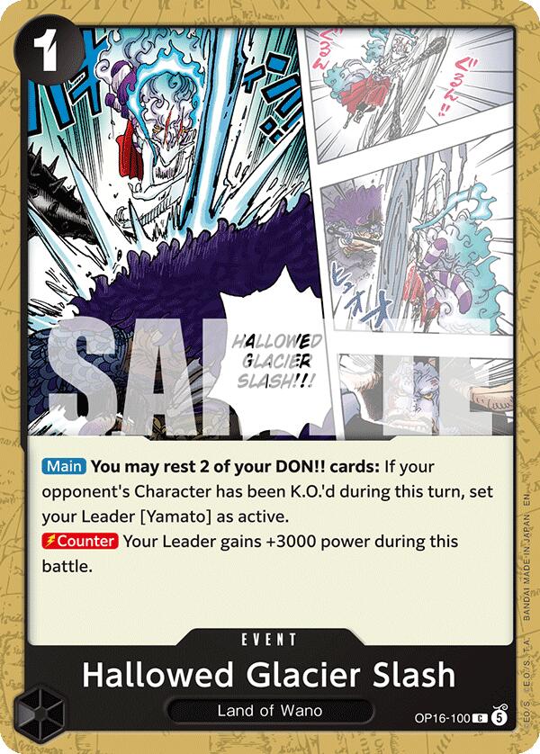 Hallowed Glacier Slash