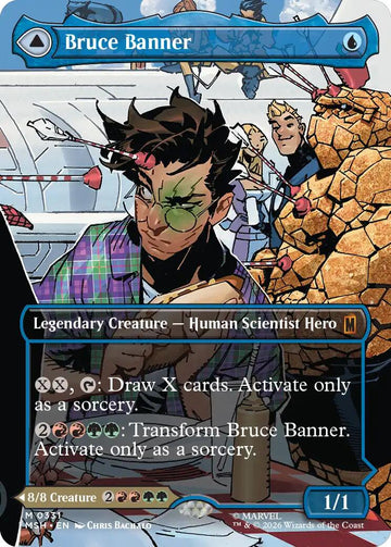 Bruce Banner (Borderless) (0331) (MSH - 331) - Marvel Super Heroes - Mythic - Normal