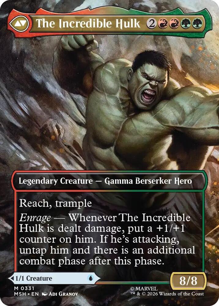 Bruce Banner (Borderless) (0331) (Back)