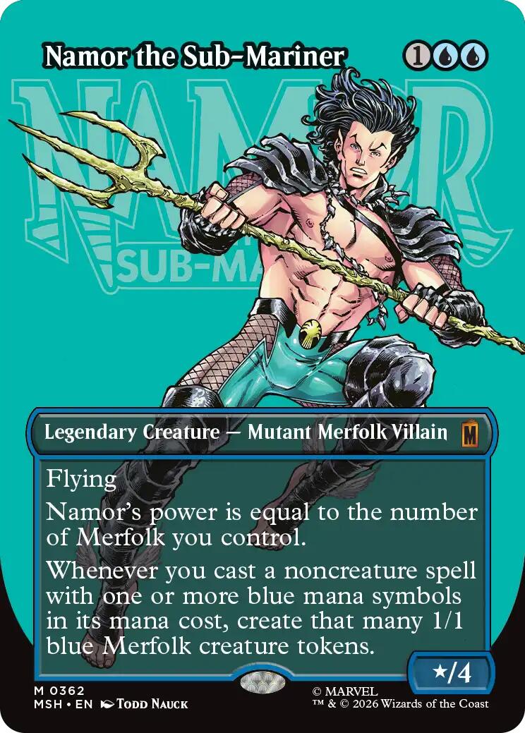 Namor the Sub-Mariner (Borderless) (0362)