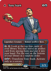 Tony Stark (Borderless) (0363) (MSH - 363) - Marvel Super Heroes - Mythic - Normal